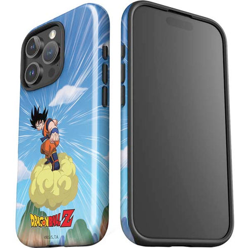Dragon Ball Z Goku and Nimbus iPhone 16 Pro Max Impact Case